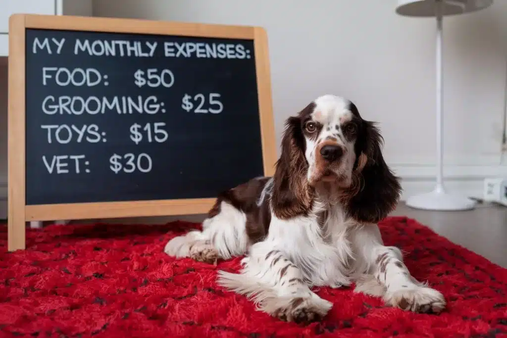 maandelijkse kosten engelse cocker